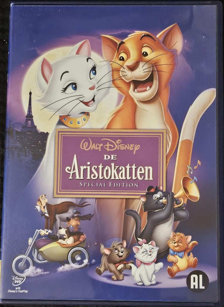 De Aristokatten Special Edition (Gouden Rugnummer), Cd's en Dvd's, Ophalen of Verzenden, Zo goed als nieuw