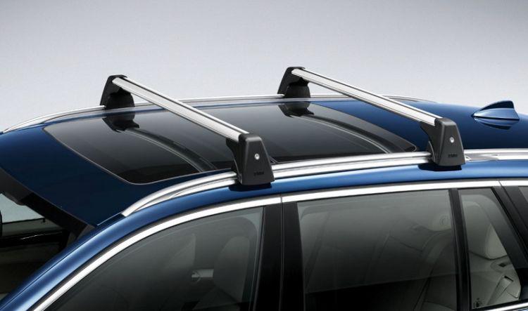 Te huur BMW X1 originele dakdragers bagagedrager, Auto diversen, Dakdragers, Ophalen