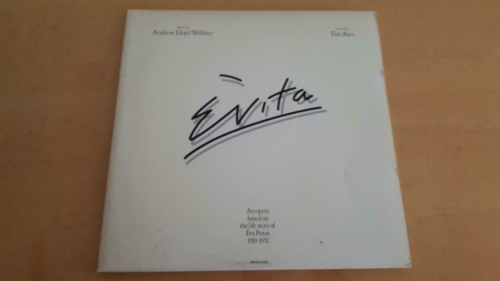 Evita LP 1976 Andrew Lloyd Webber  US pressing Near Mint, Ophalen of Verzenden