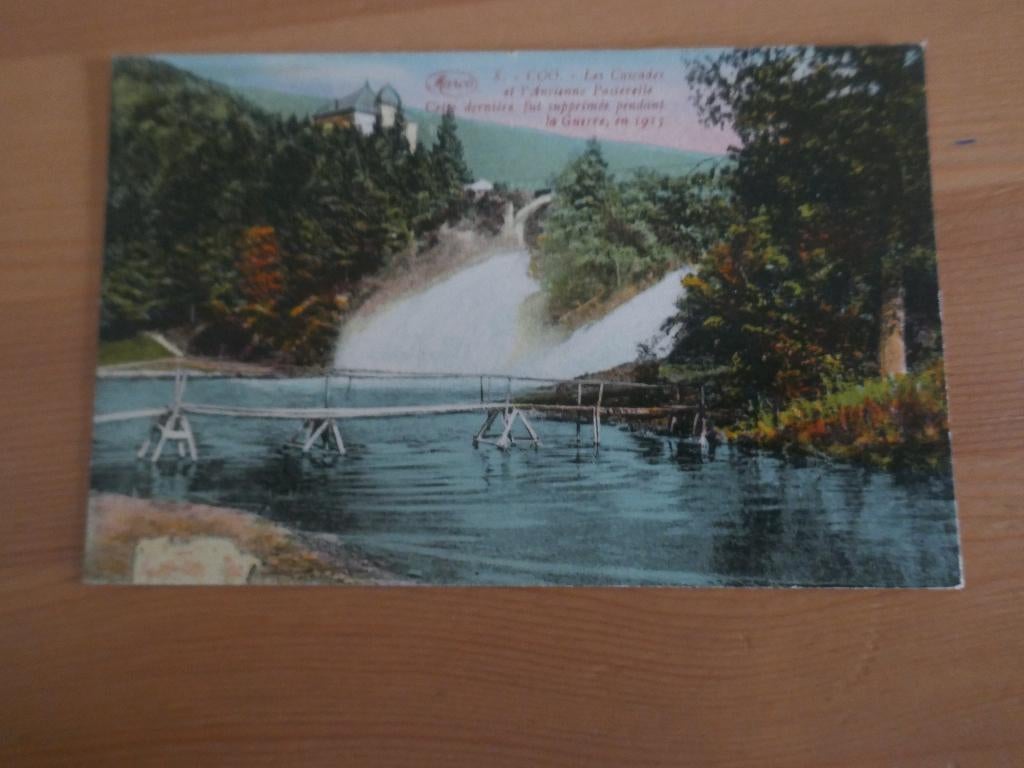 Stavelot coo Les Cascades et l'Ancienne Passerelle, Enlèvement ou Envoi, Non affranchie, Liège