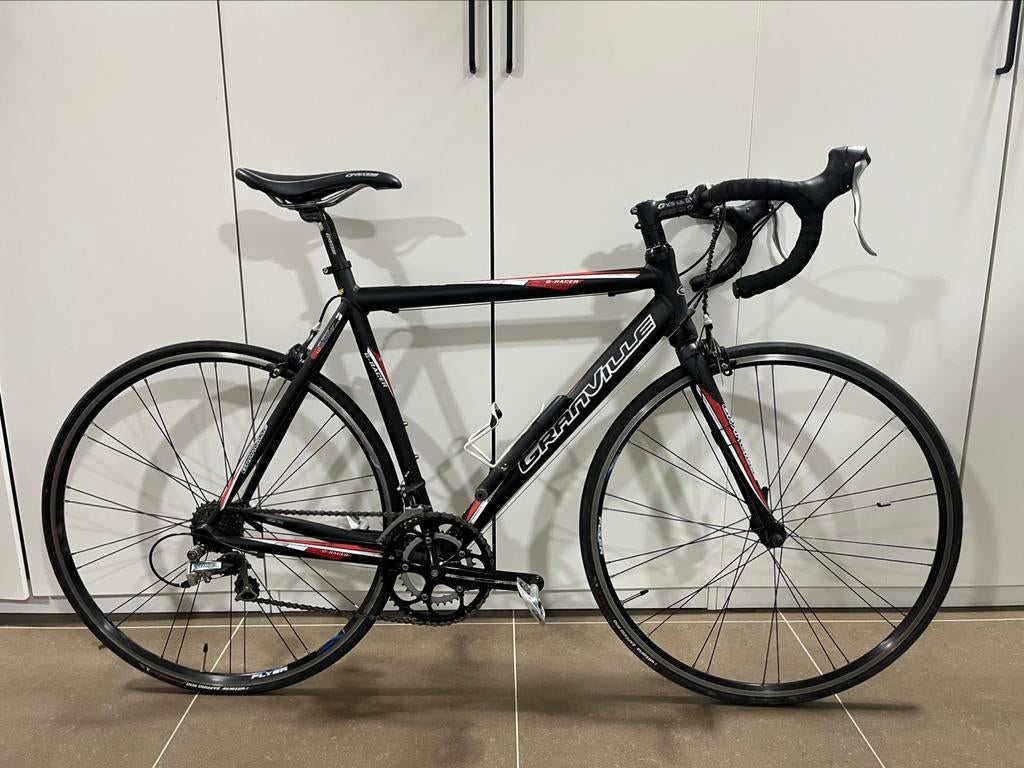 Granville G-racer maat 56 zwart/rood, Autres marques, Comme neuf, Enlèvement, 53 à 57 cm