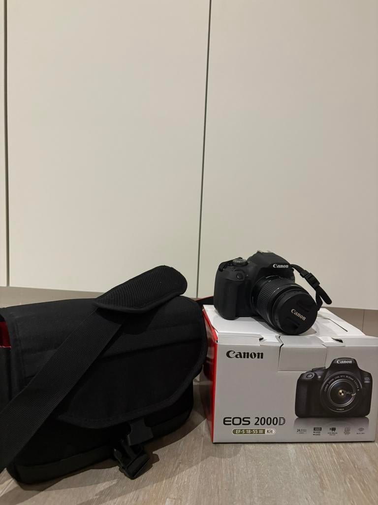 Canon eos 2000d spiegelreflexcamera, Audio, Tv en Foto, Fotocamera's Digitaal, Ophalen of Verzenden, Nieuw, Spiegelreflex, Canon