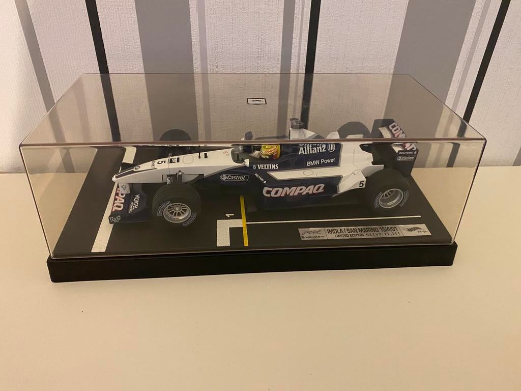 F1 Williams /Bmw - coffret ralf Schumacher 2001 (1/18), Enlèvement, Comme neuf