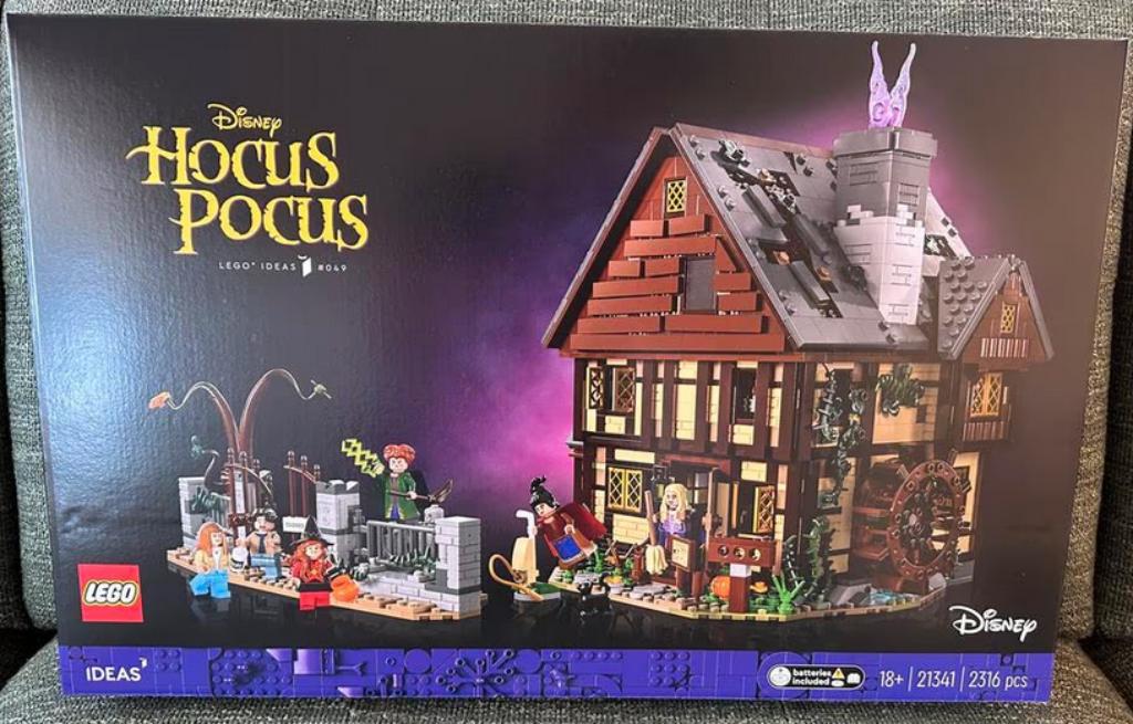 LEGO 21341 Ideas - Disney Hocus Pocus het huisje van de Sand, Ophalen, Compleet, Lego, Nieuw