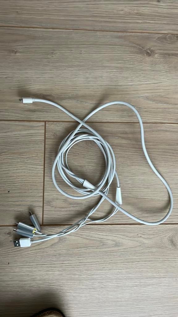 Appel/usb/pluch kabel, Telecommunicatie, Ophalen, Zo goed als nieuw