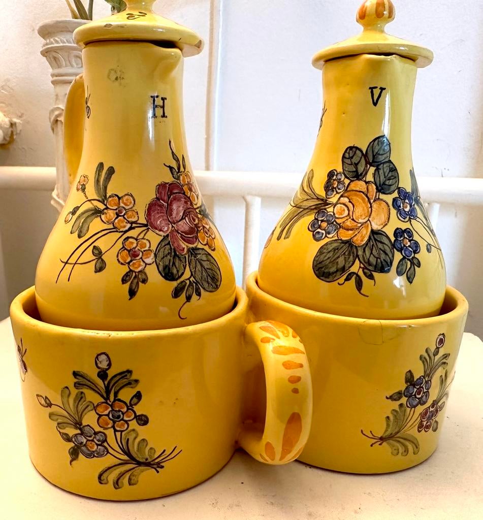 Huile et vinaigre ancien en Vieux Marseille