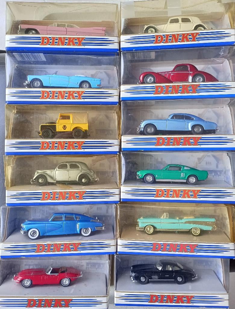 Dinky autootjes in nieuwstaat 1/43, potk, Ophalen of Verzenden, Nieuw, Auto, Dinky Toys