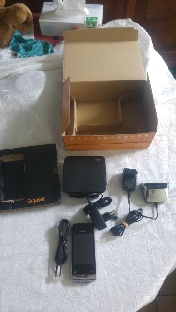Vintage gigaset sl910 avec 2 chargeurs et station, Télécoms, Enlèvement ou Envoi, Comme neuf