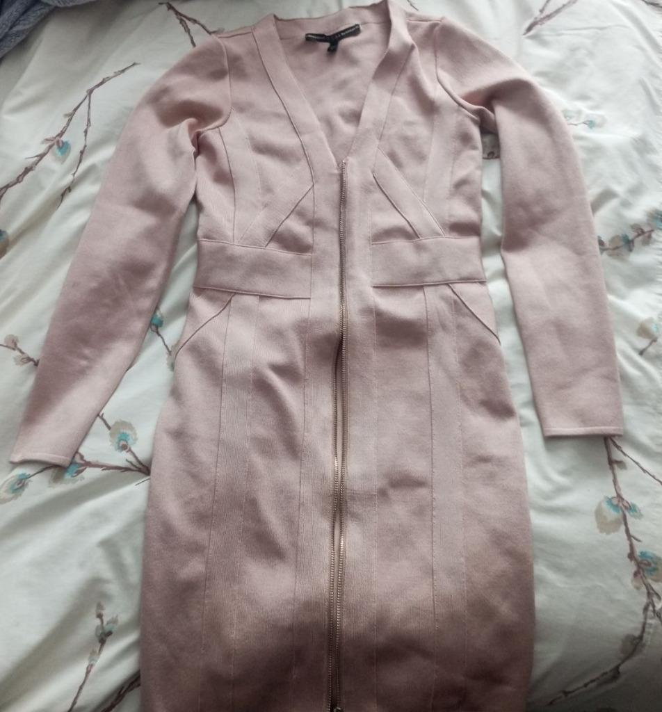 jurk van Guess, Kleding | Dames, Jurken, Maat 38/40 (M), Guess, Beige, Ophalen of Verzenden