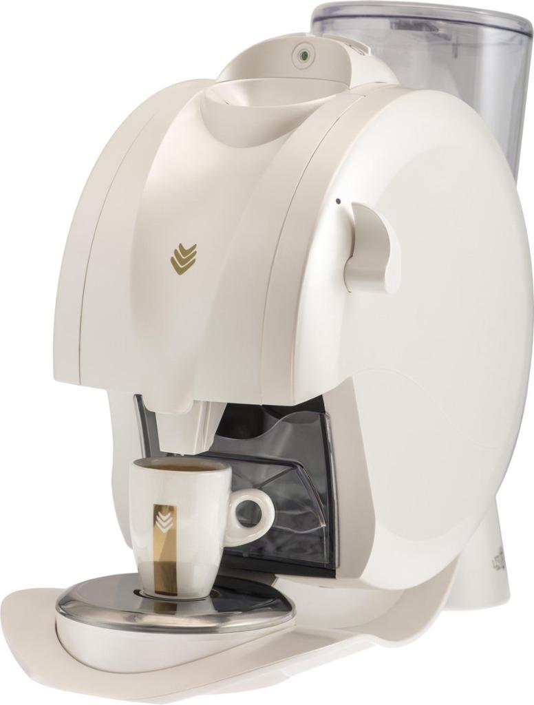 Oh Matic Rombouts 1,2,3 Spresso Koffiemachine WIT ALS NIEUW, Electroménager, Cafetières, Comme neuf, Cafetière, Enlèvement ou Envoi