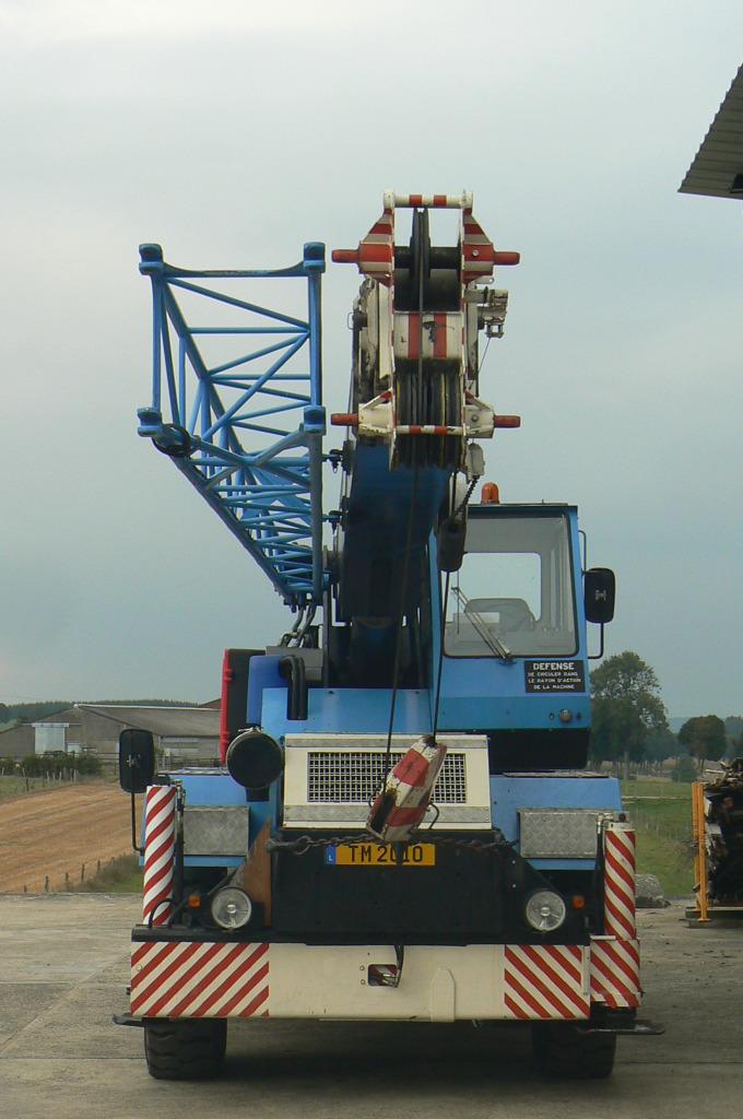 Grue Mobile, Ophalen, Hijswerktuig