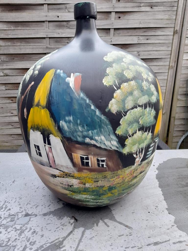 Mooi beschilderde dame Jeanne, Tuin en Terras, Ophalen