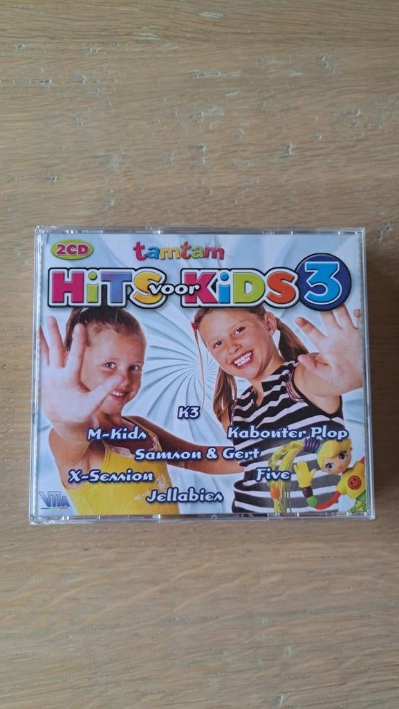 2 CD's Hits voor kids 3, Ophalen of Verzenden, Zo goed als nieuw