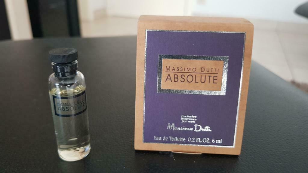 Absolute Massimo Dutti 6 ml miniature, Enlèvement ou Envoi, Miniature