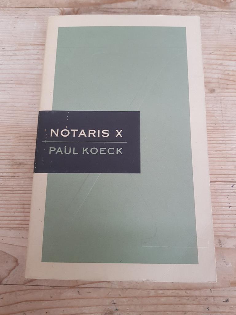 Notaris X Paul Koeck 1990 2e druk, Boeken, Ophalen of Verzenden, Zo goed als nieuw
