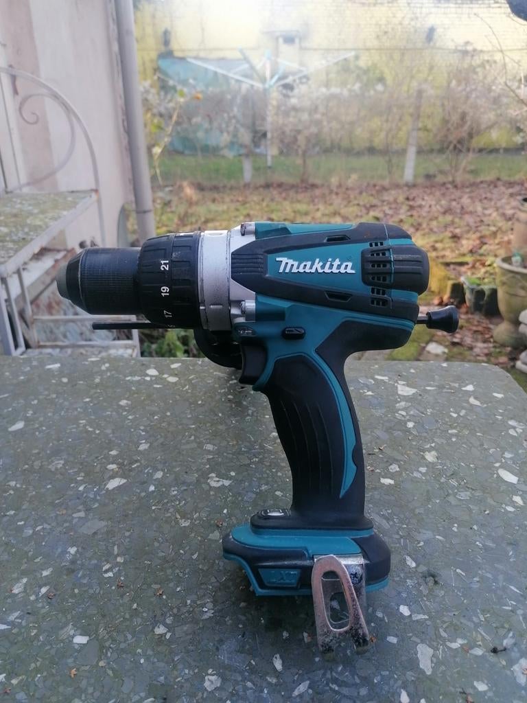 Makita klopboor/schroefmachine 18v DHP 458 met batterij 18v, Ophalen