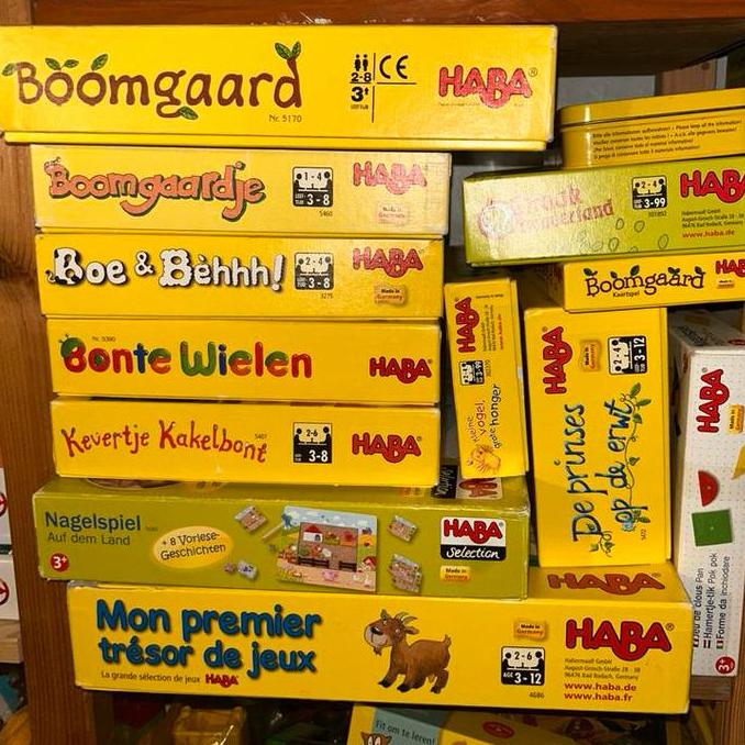 Haba spelletjes vanaf 3 jaar, Kinderen en Baby's, Speelgoed | Educatief en Creatief, Ophalen of Verzenden, Gebruikt