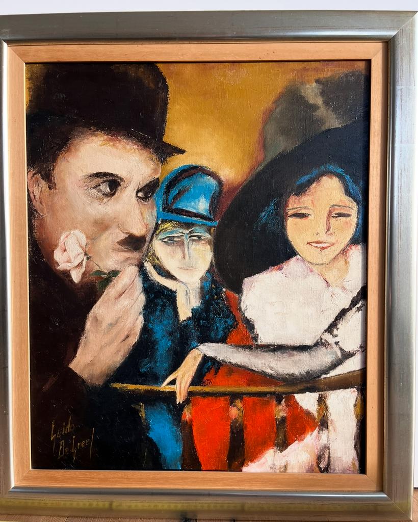 Guido de Greef 62 x 72, Antiek en Kunst, Ophalen