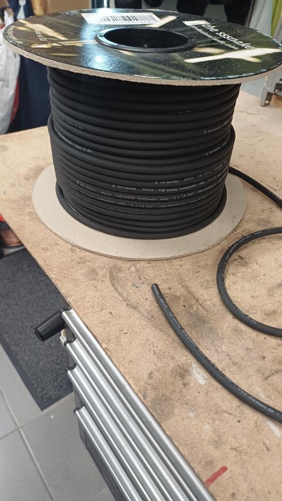10m Sssnake ofc koper luidsprekerkabel 1.5mm nieuw, Ophalen of Verzenden, Nieuw, Overige merken