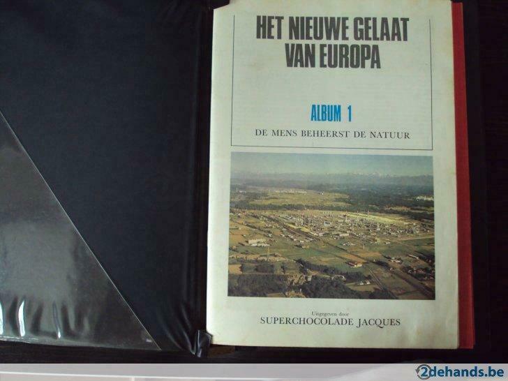 4 Albums "Het Nieuwe Gelaat van Europa" anno 1970, Boeken, Ophalen of Verzenden, Gelezen