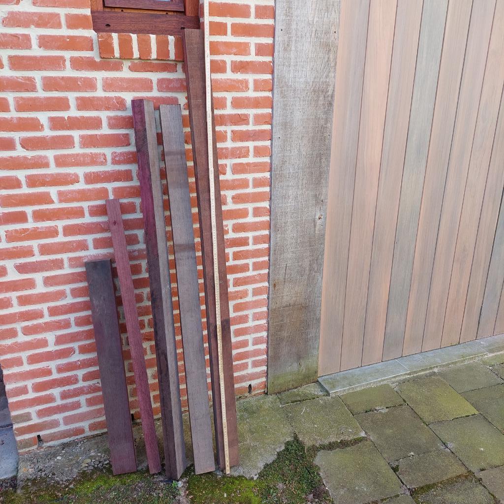 Purperhart, 5 nieuwe mooie rechte stukken, Doe-het-zelf en Bouw, Ophalen