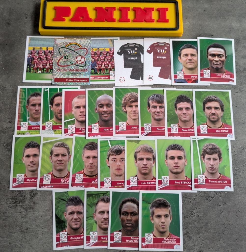 PANINI FOOTBALL 2012 26X STICKERS : ZULTE WAREGEM, Verzenden, Nieuw