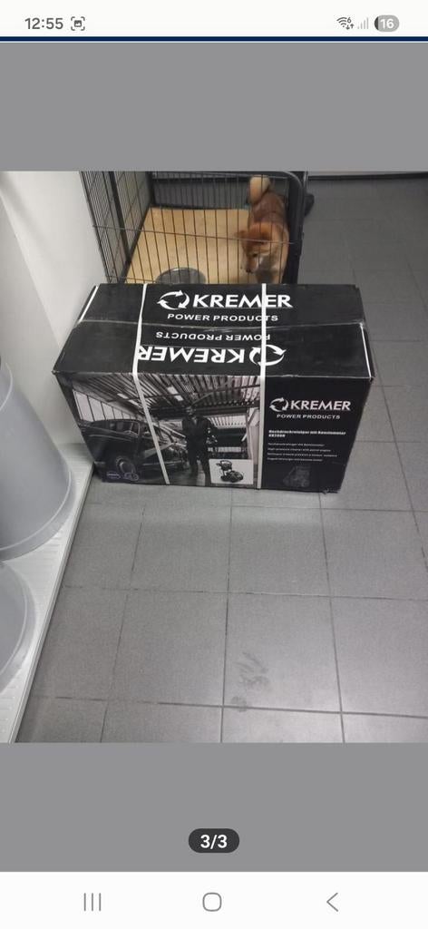 Nieuwe professionele benzine hogedrukreiniger, Ophalen, Benzine