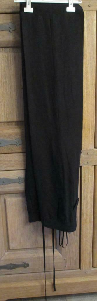 Lange zwarte dames broek - Kriss - mt S, Kleding | Dames, Kriss, Zwart, Ophalen of Verzenden, Zo goed als nieuw