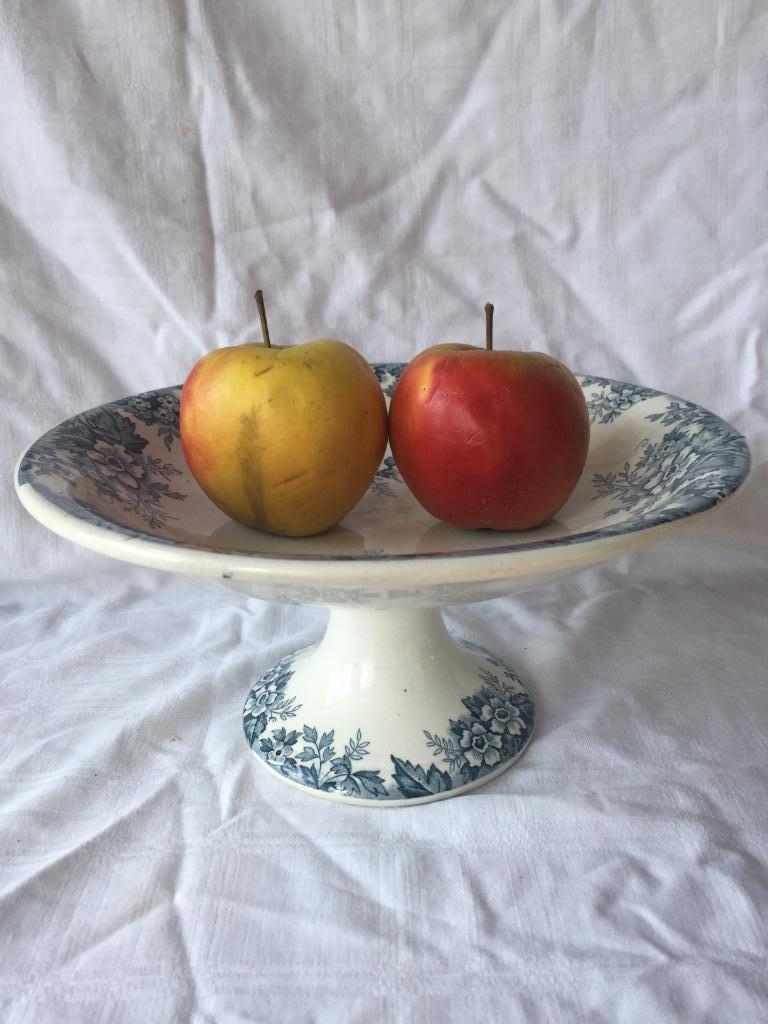 Vintage porselein fruitschaal St Amand et Hamage, Enlèvement ou Envoi