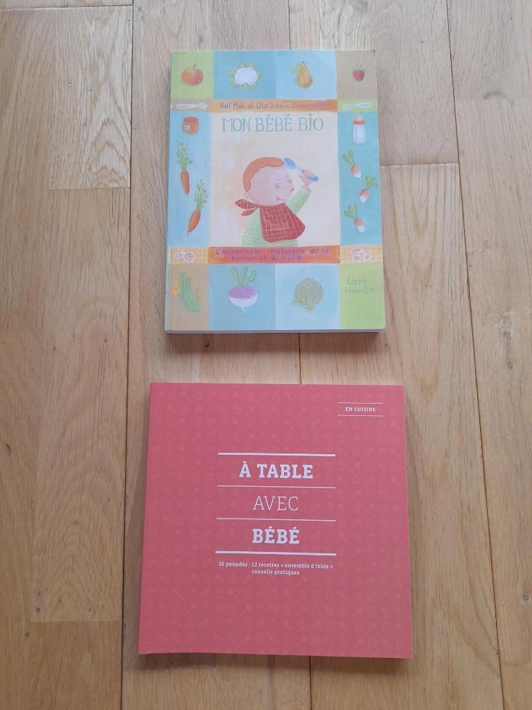 Livres cuisine enfant bebe recette + bio, Enlèvement, Comme neuf