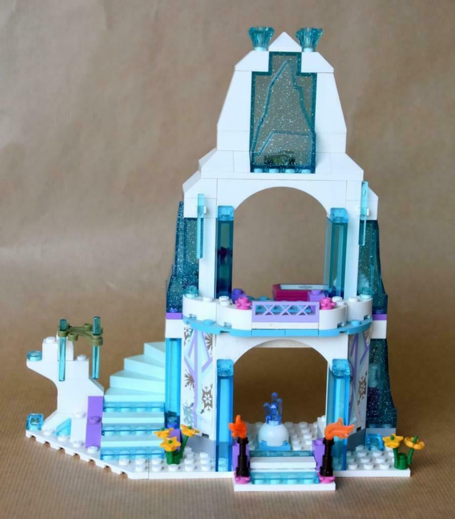 Lego Frozen ijspaleis, Kinderen en Baby's, Speelgoed | Duplo en Lego, Ophalen of Verzenden, Zo goed als nieuw, Complete set, Lego