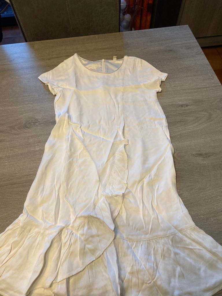Robe blanche CKS 12ans, Enlèvement ou Envoi, Comme neuf