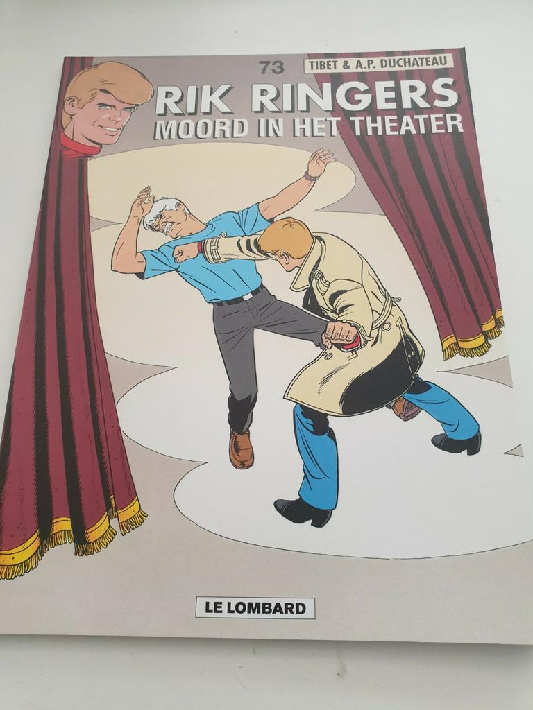 Tibet - RIK RINGERS NR 73 moord in het theater, Enlèvement ou Envoi, Comme neuf, Tibet; Duchateau
