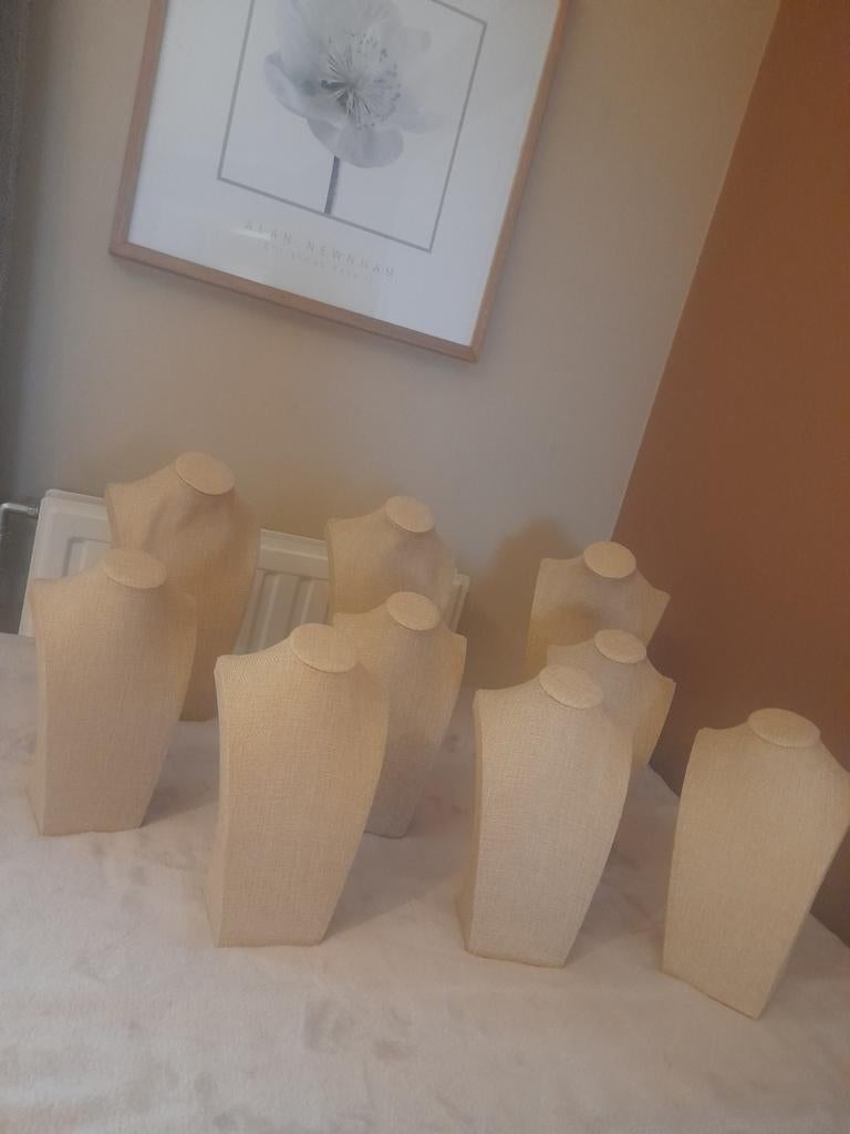 Bustes voor het etaleren van juwelen, Huis en Inrichting, Ophalen, Nieuw