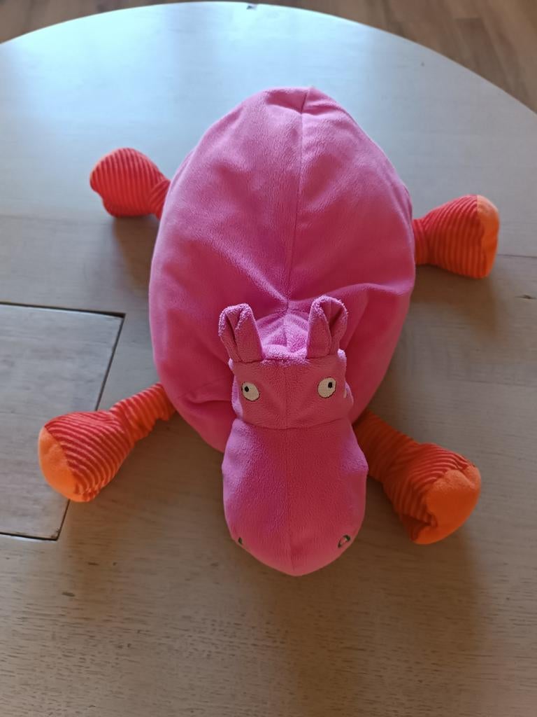 Zacht pluche nijlpaard, Ophalen of Verzenden