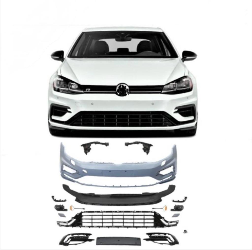 VW Golf 7.5 Voorbumper R Look, Ophalen of Verzenden