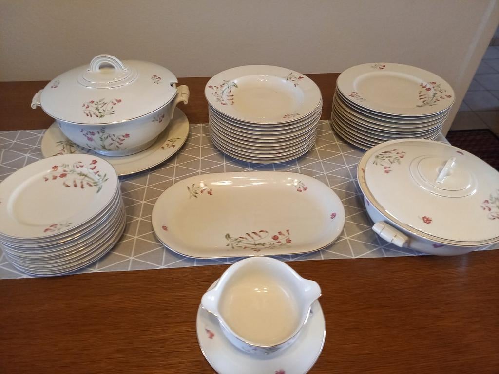 Hoogwaardige vintage servies (Arzberg Bavaria), Antiquités & Art, Antiquités | Services (vaisselle) complet, Enlèvement