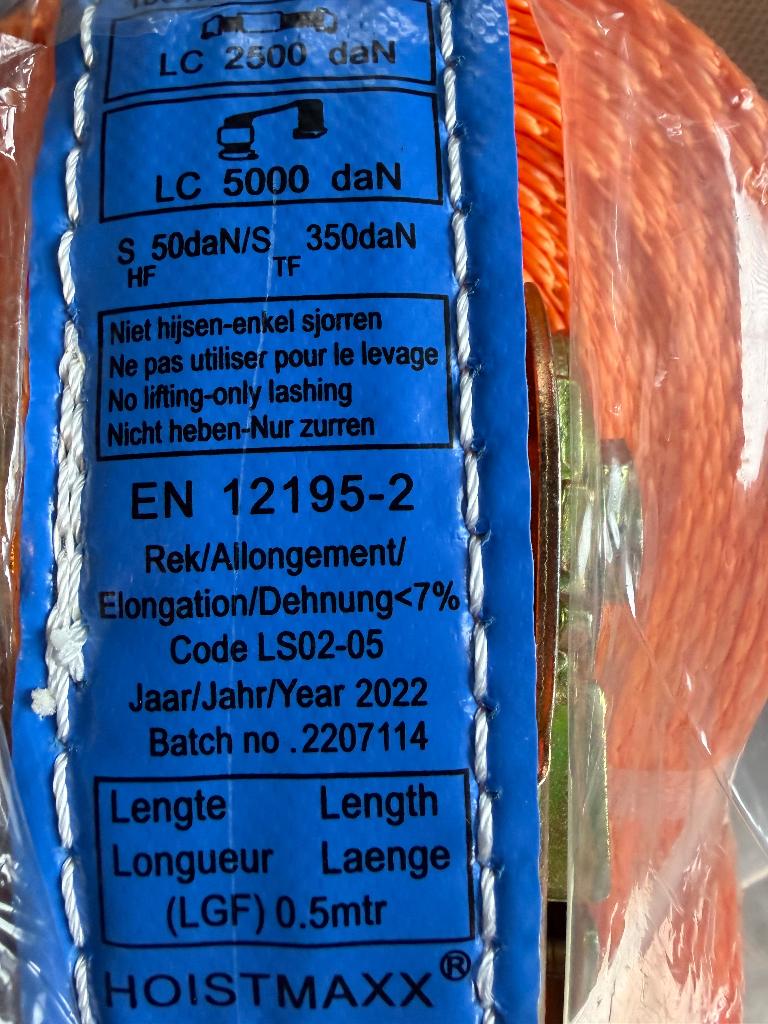 Spanriemen, Doe-het-zelf en Bouw, Ophalen of Verzenden, Nieuw, Handmatig