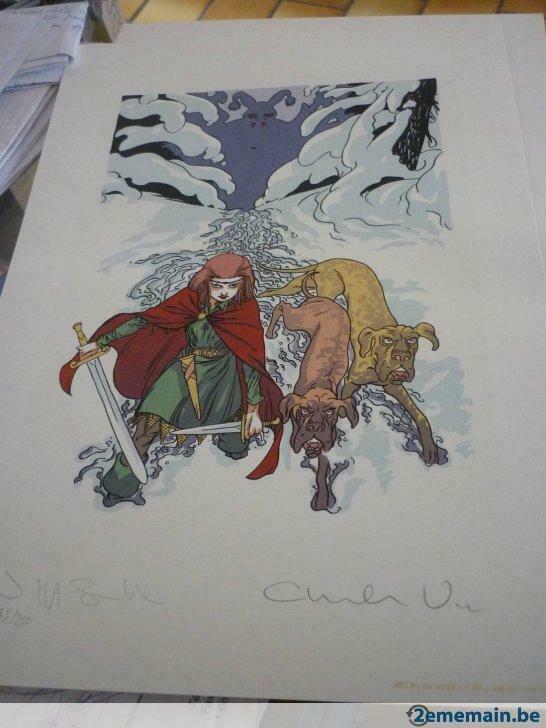 serigraphie smith  et vess fobidden zone