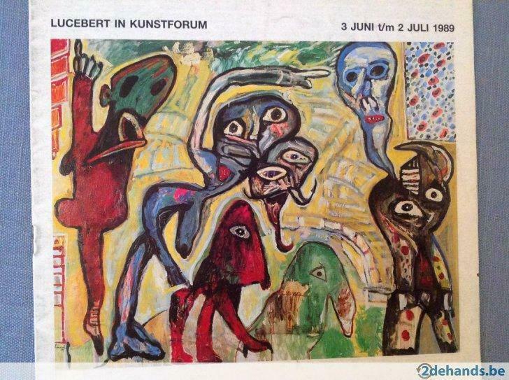 Lucebert Magazine jaren 80, Ophalen of Verzenden, Gelezen