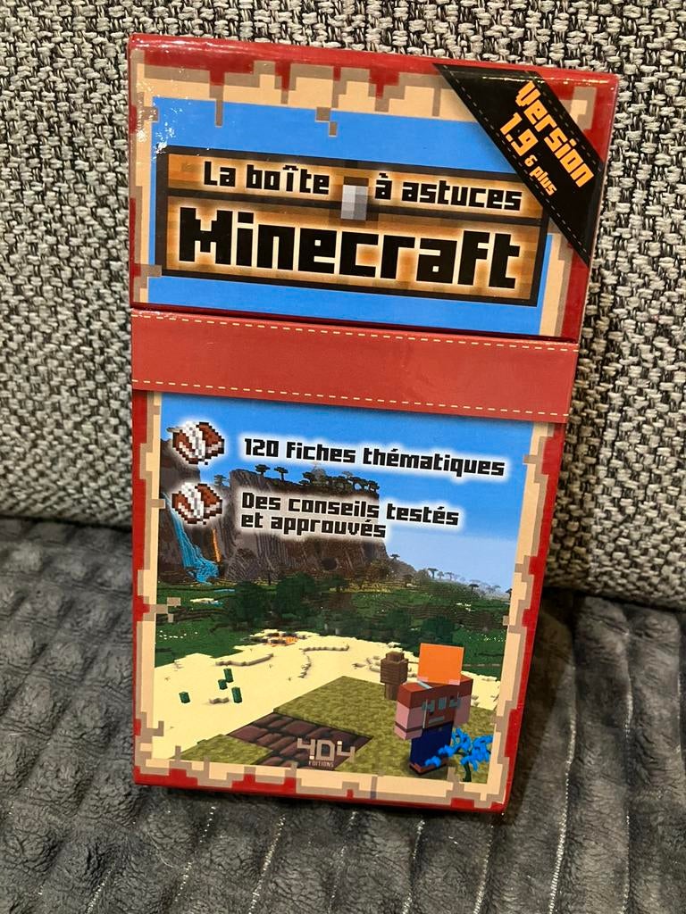 Coffret de 120 astuces Minecraft (langue française, nouveau), Enlèvement ou Envoi, Neuf