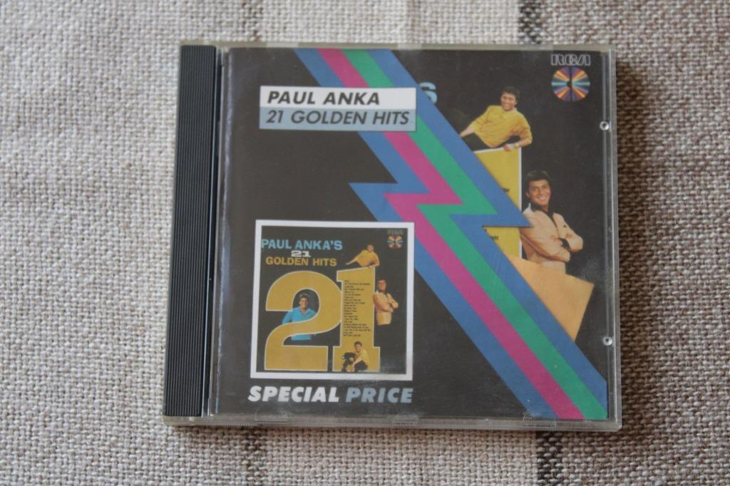 Paul Anka - 21 golden hits, Ophalen of Verzenden, Gebruikt