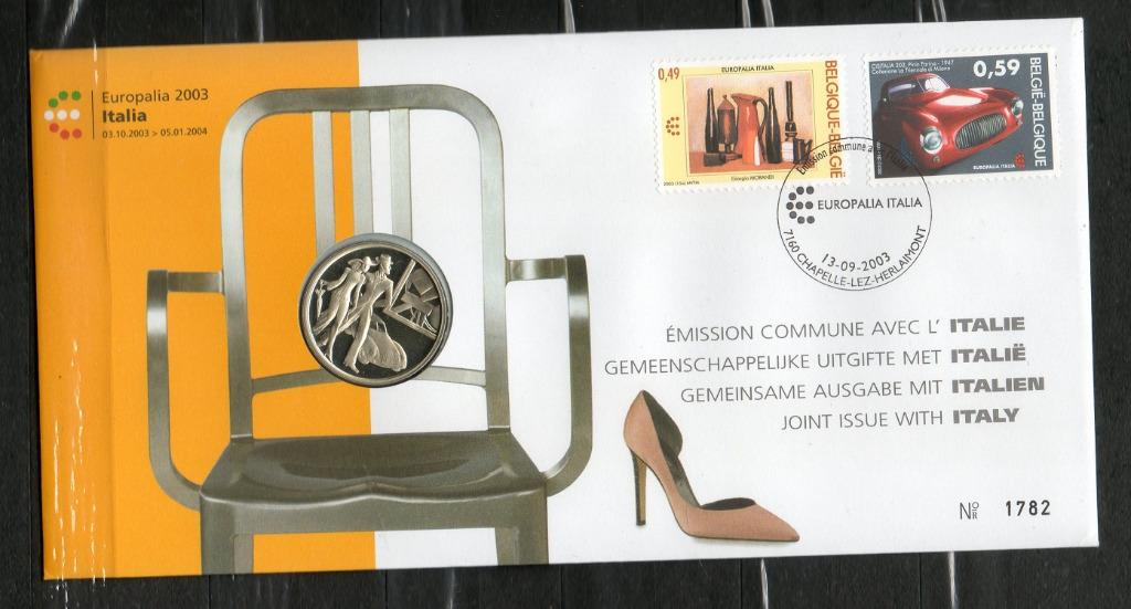 Année 2003 : 3205-3206 - Numisletter : Emission commune avec, Enlèvement ou Envoi