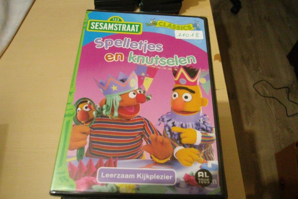 23 dvd's van de sesamstraat apart te verkrijgen, Cd's en Dvd's, Ophalen of Verzenden, Dieren
