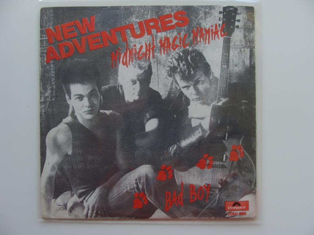 New Adventures – Midnight Magic Maniac (1981), Ophalen of Verzenden, 7 inch, Rock en Metal, Single