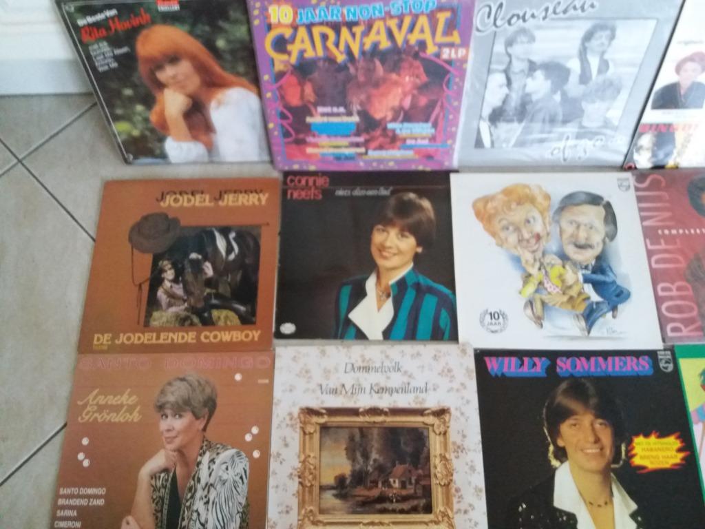 70 nederlandstalige lp's, Cd's en Dvd's, Vinyl | Nederlandstalig, Ophalen of Verzenden, Gebruikt, Overige formaten, Levenslied of Smartlap