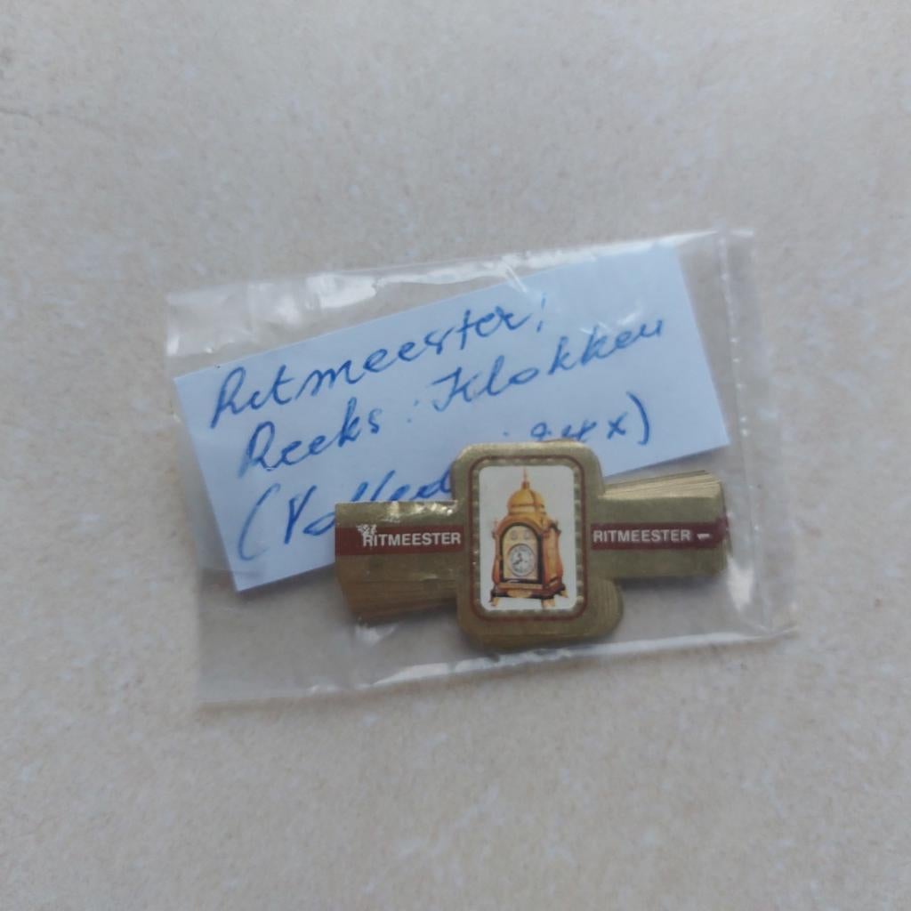 Reeks sigarenbandjes Ritmeester, Verzamelen, Ophalen of Verzenden
