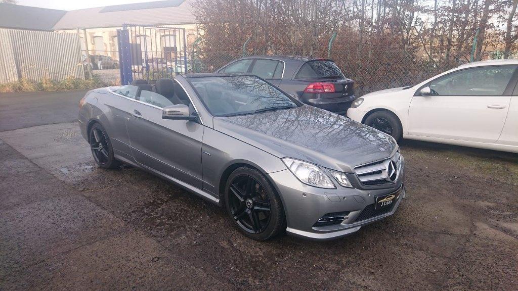 MERCEDES-BENZ E 220 CDI CABRIOLET - PACK AMG SPORT - FULL, Autos, Cuir, Entreprise, Cabriolet, Carnet d'entretien