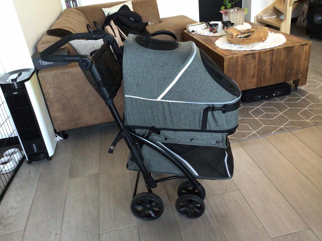 Honden buggy, Ophalen, Zo goed als nieuw