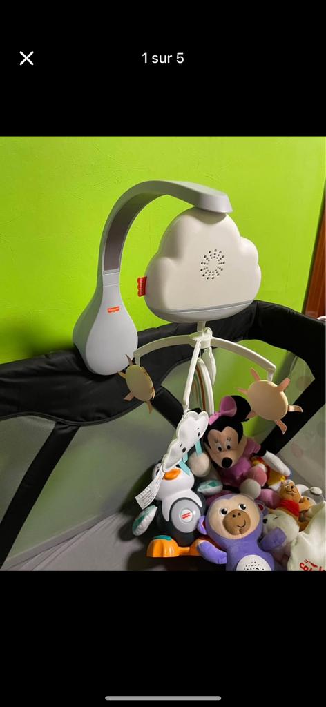 Mobile musical fisher price, Enlèvement, Comme neuf